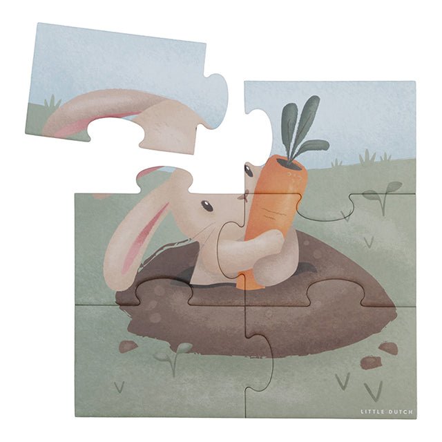 Little Dutch 4 - in - 1 dėlionė „Mažasis Ūkis“ - Uogų kopos