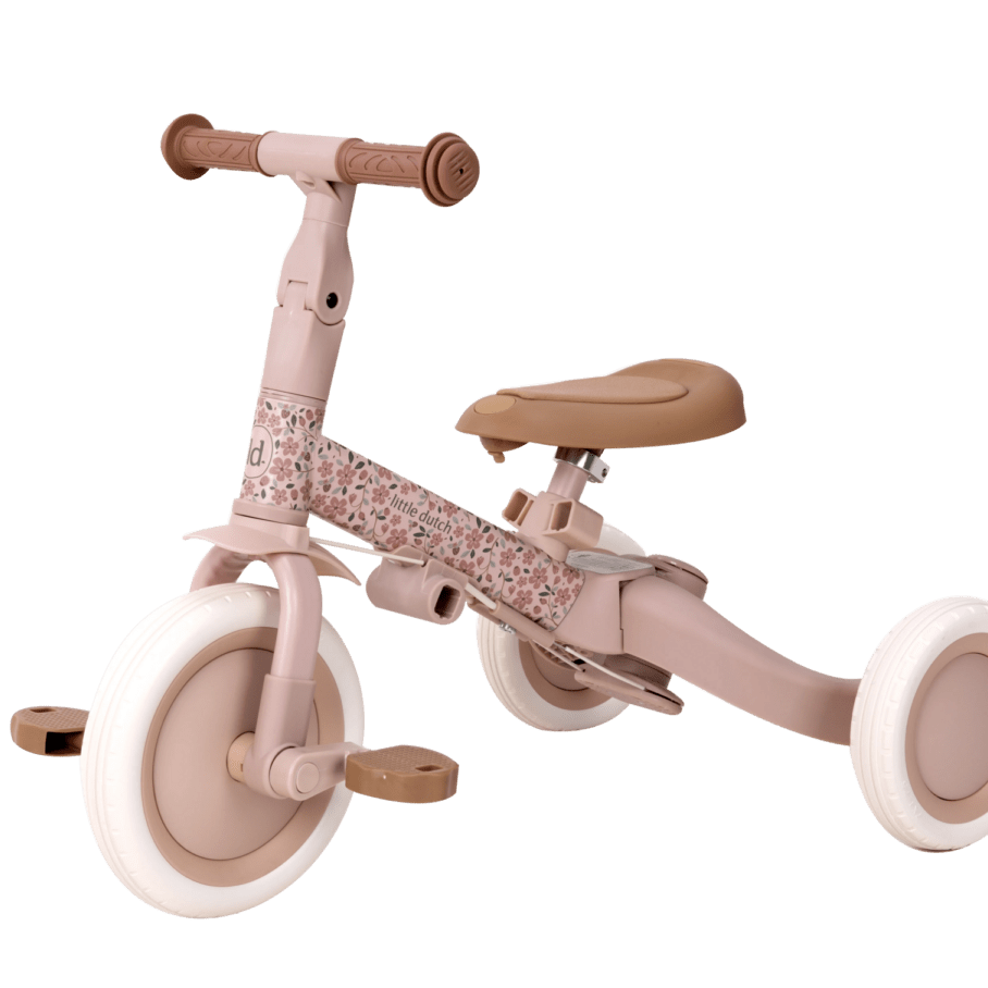 Little Dutch/Top Mark 4 in 1 Triratukas/Dviratukas - Fairy Floral - Uogų kopos