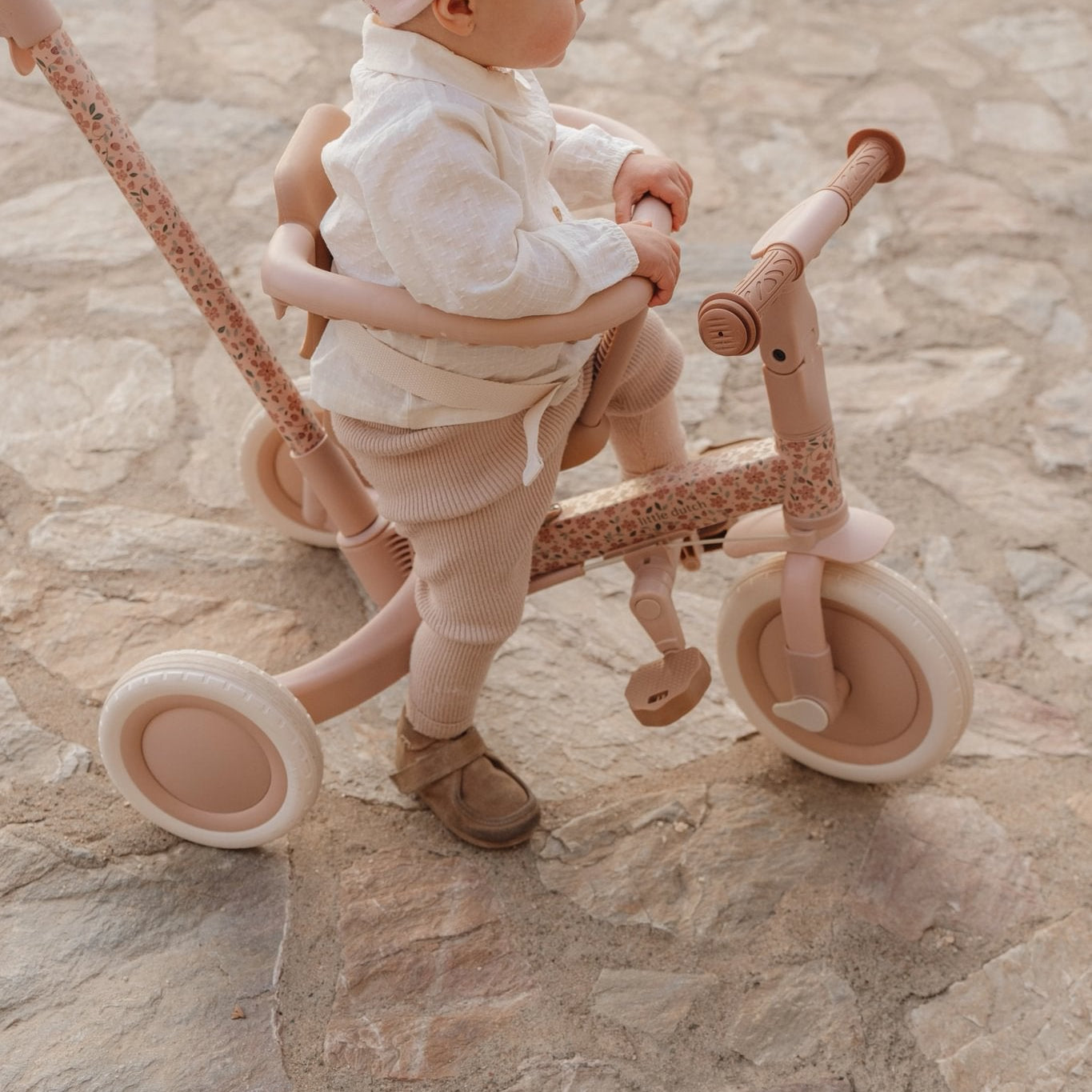 Little Dutch/Top Mark 4 in 1 Triratukas/Dviratukas „Fairy Floral" - Uogų kopos