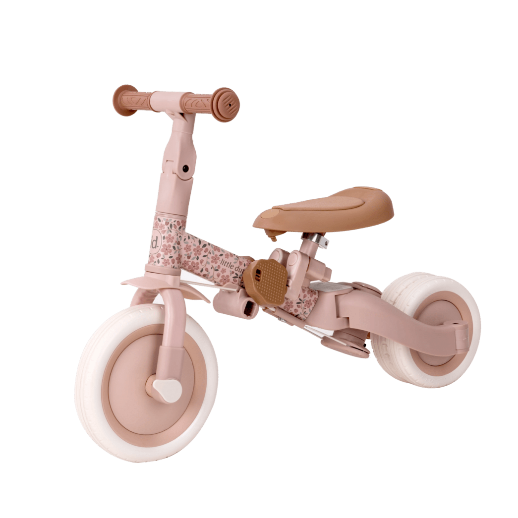 Little Dutch/Top Mark 4 in 1 Triratukas/Dviratukas - Fairy Floral - Uogų kopos