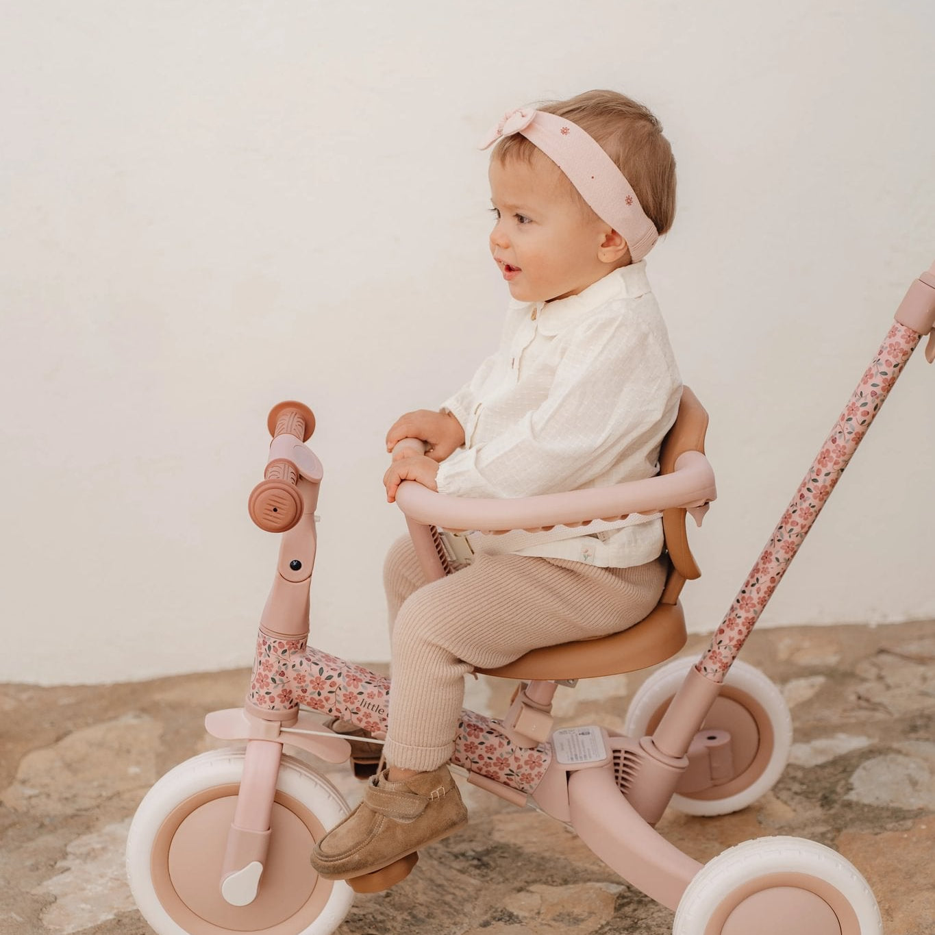 Little Dutch/Top Mark 4 in 1 Triratukas/Dviratukas „Fairy Floral" - Uogų kopos