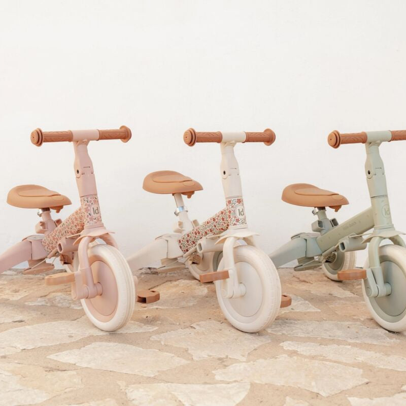 Little Dutch/Top Mark 4 in 1 Triratukas/Dviratukas - Green - Uogų kopos