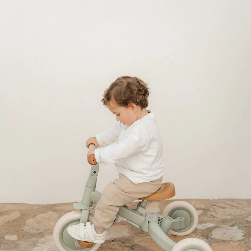 Little Dutch/Top Mark 4 in 1 Triratukas/Dviratukas - Green - Uogų kopos