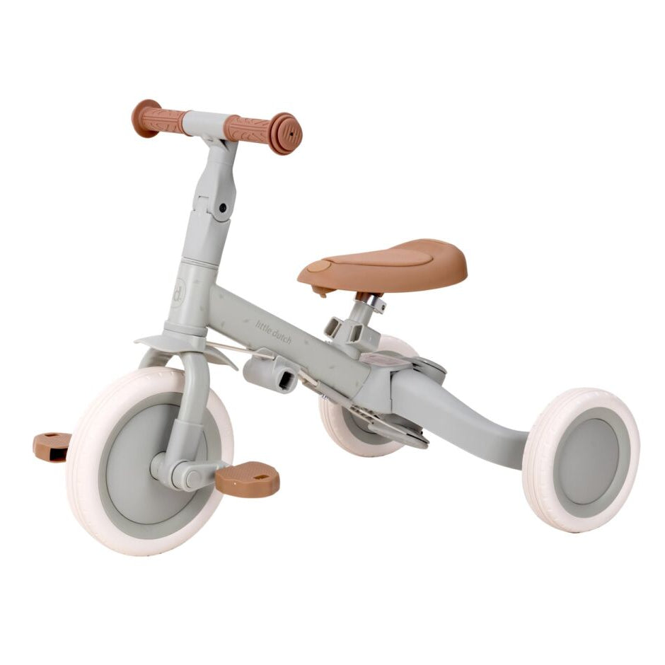 Little Dutch/Top Mark 4 in 1 Triratukas/Dviratukas - Green - Uogų kopos