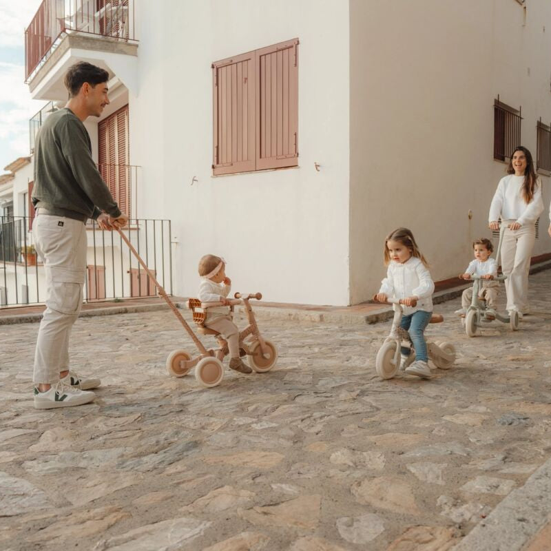 Little Dutch/Top Mark 4 in 1 Triratukas/Dviratukas - Green - Uogų kopos