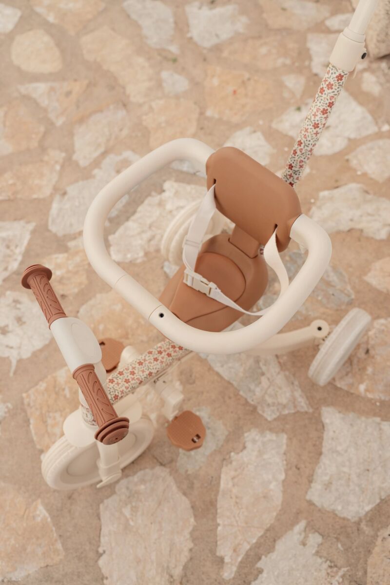 Little Dutch/Top Mark 4 in 1 Triratukas/Dviratukas - Sunny Flower - Uogų kopos