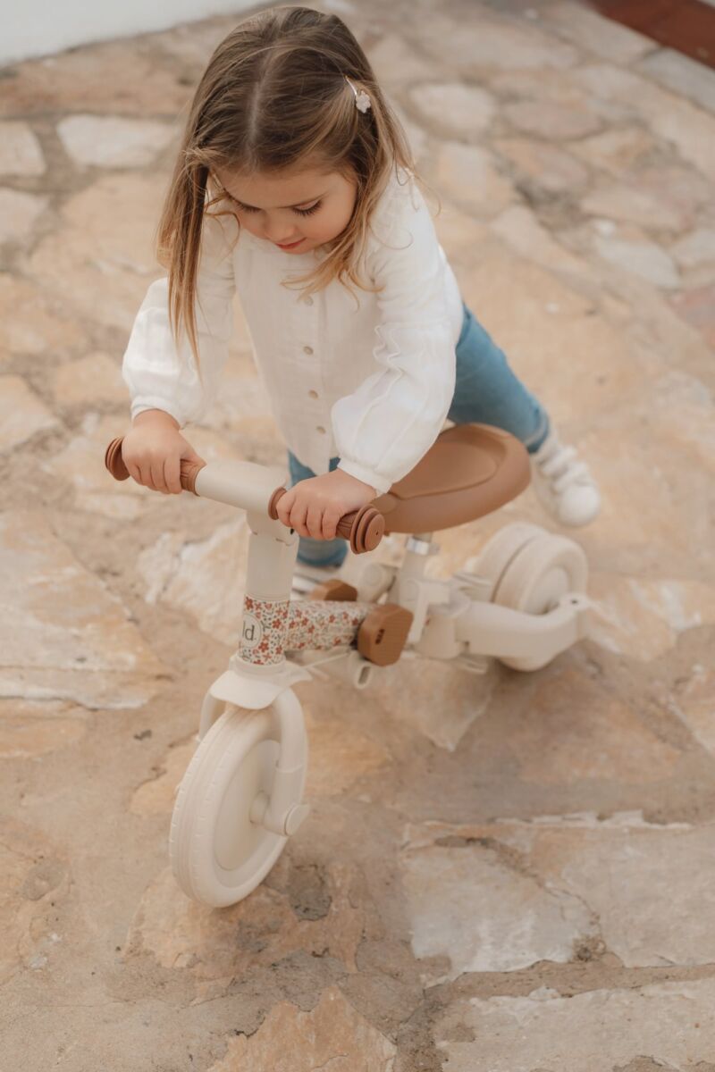 Little Dutch/Top Mark 4 in 1 Triratukas/Dviratukas - Sunny Flower - Uogų kopos