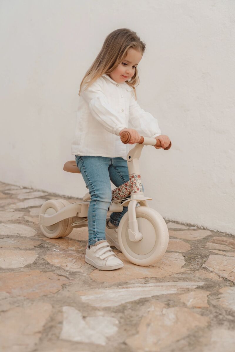 Little Dutch/Top Mark 4 in 1 Triratukas/Dviratukas - Sunny Flower - Uogų kopos