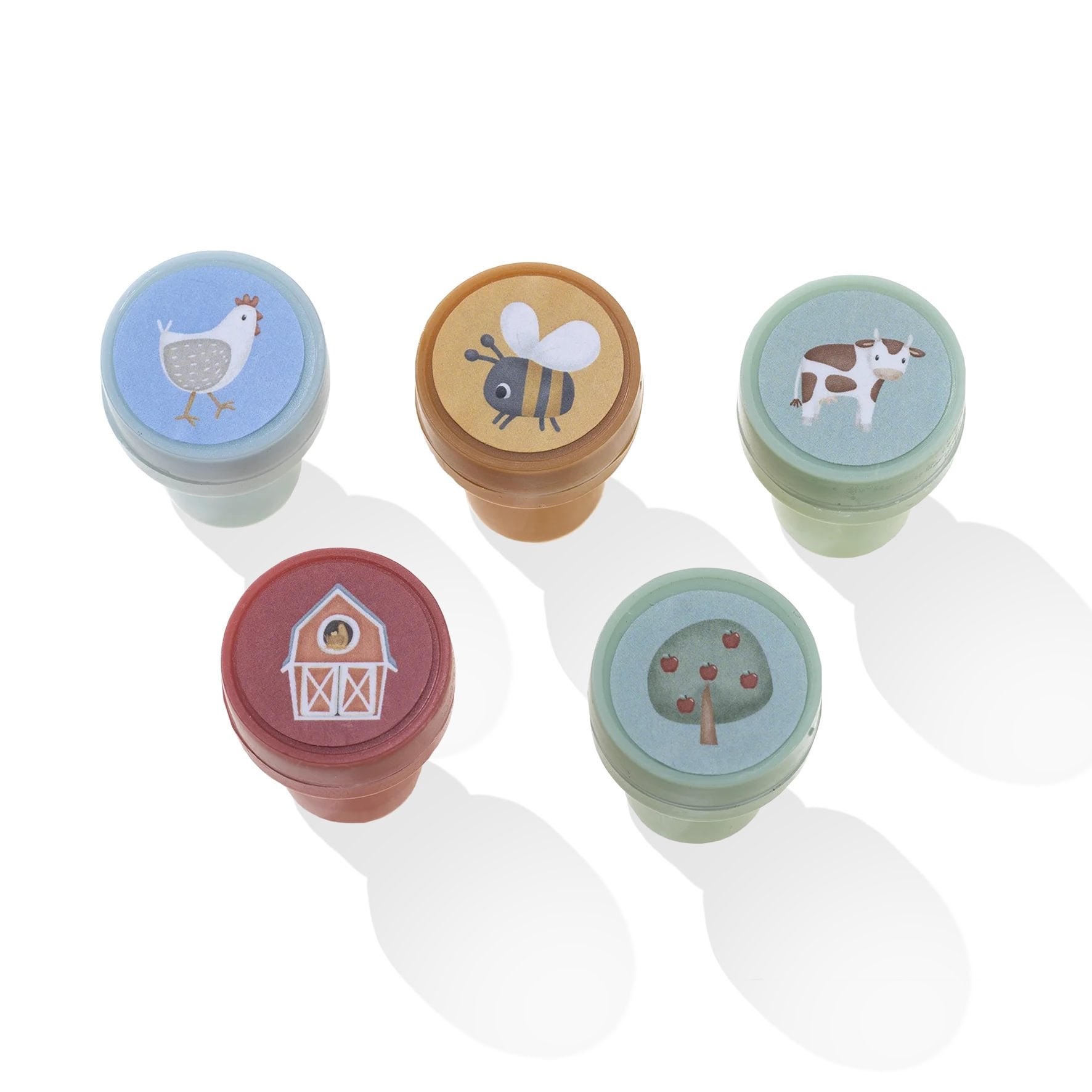 Little Dutch Antspaudų rinkinys „Little Farm" - Uogų kopos