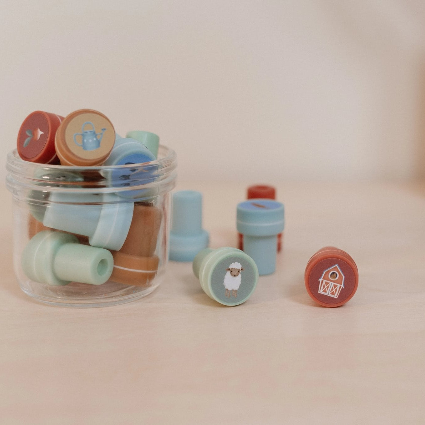 Little Dutch Antspaudų rinkinys „Little Farm" - Uogų kopos