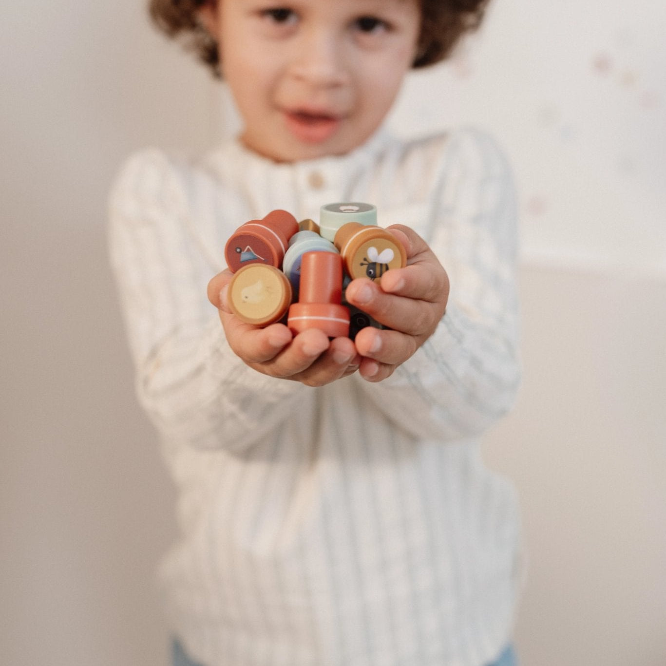 Little Dutch Antspaudų rinkinys „Little Farm" - Uogų kopos