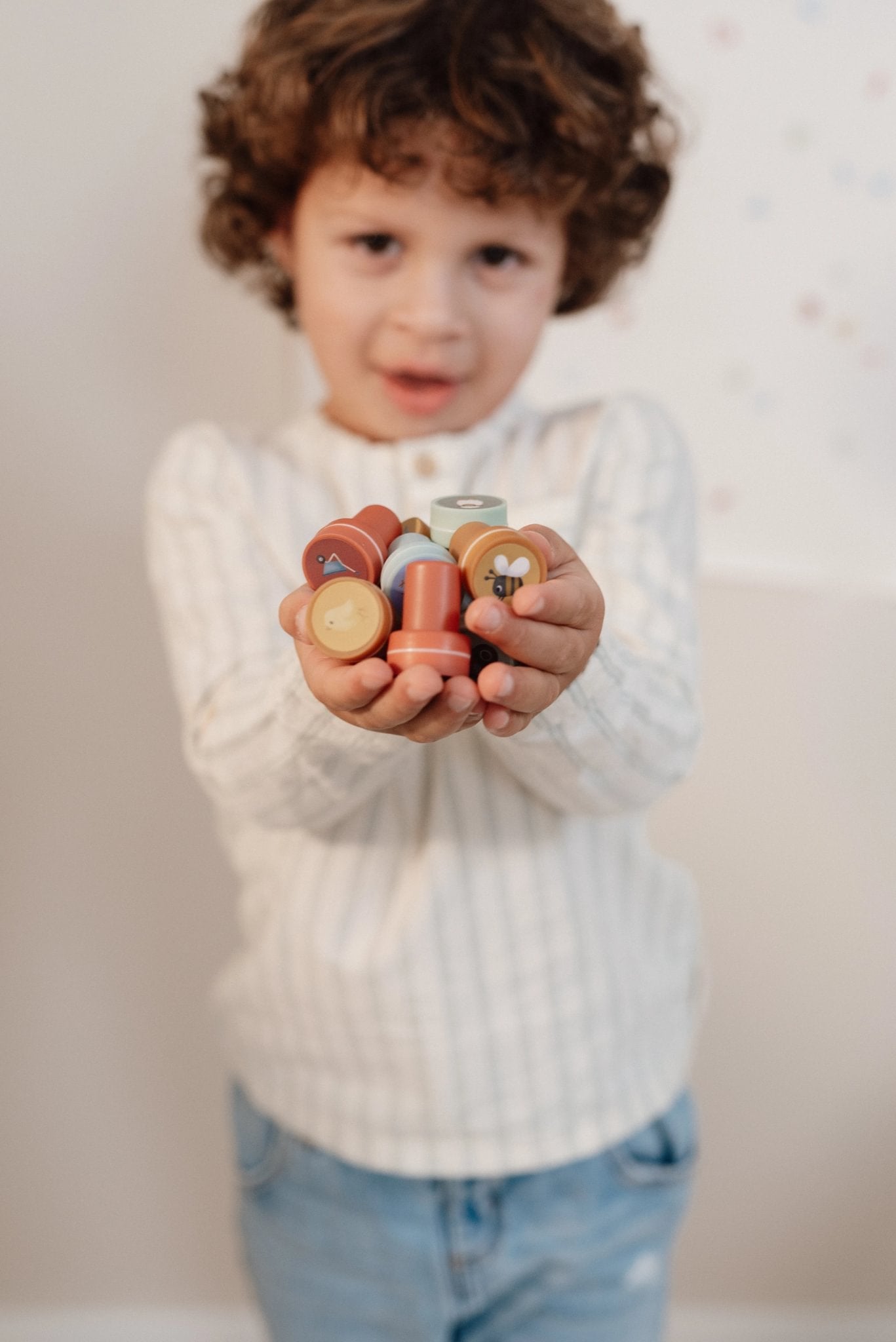 Little Dutch Antspaudų rinkinys „Little Farm" - Uogų kopos