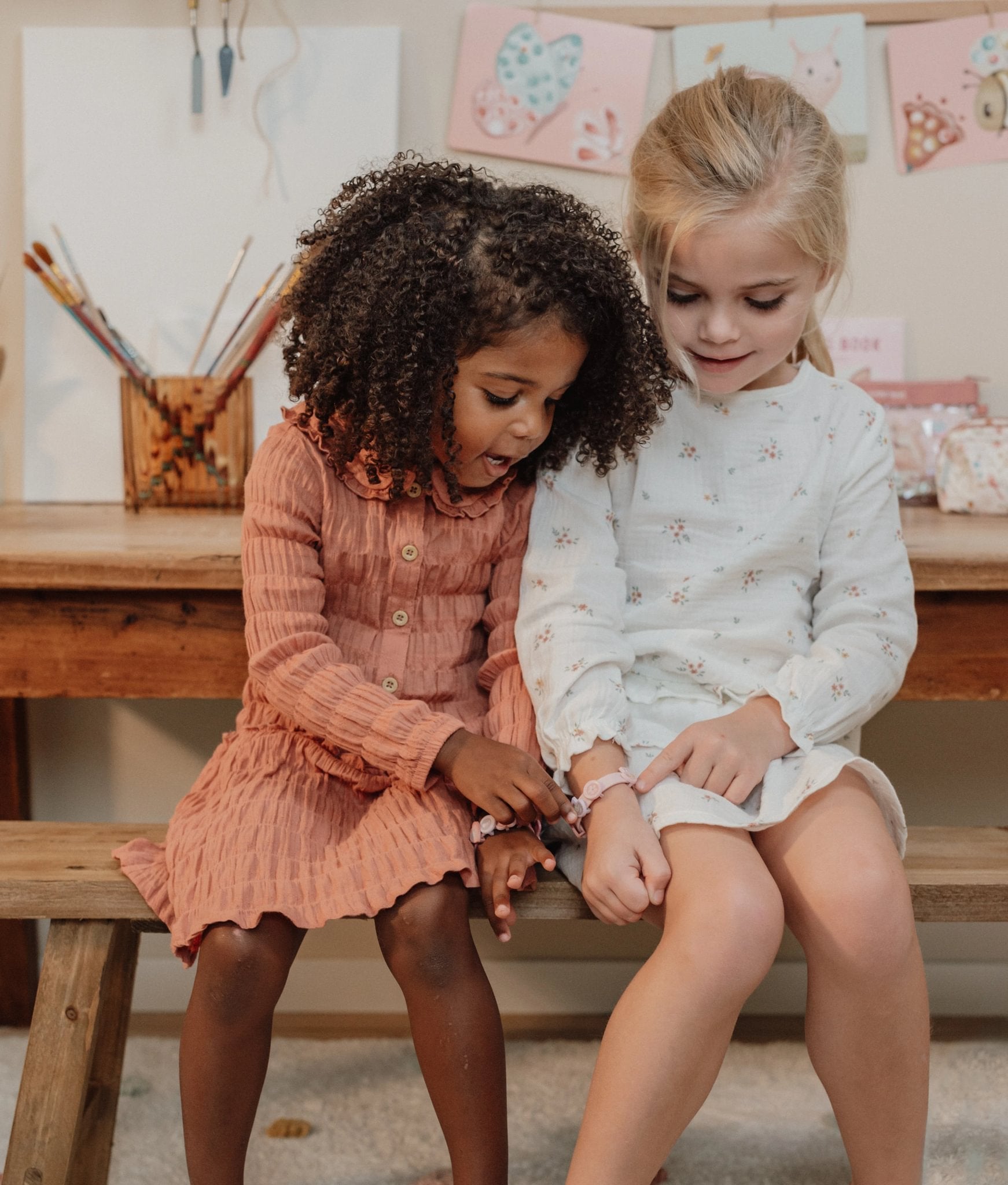 Little Dutch Apyrankių kūrybos rinkinys „Fairy Garden“ - Uogų kopos