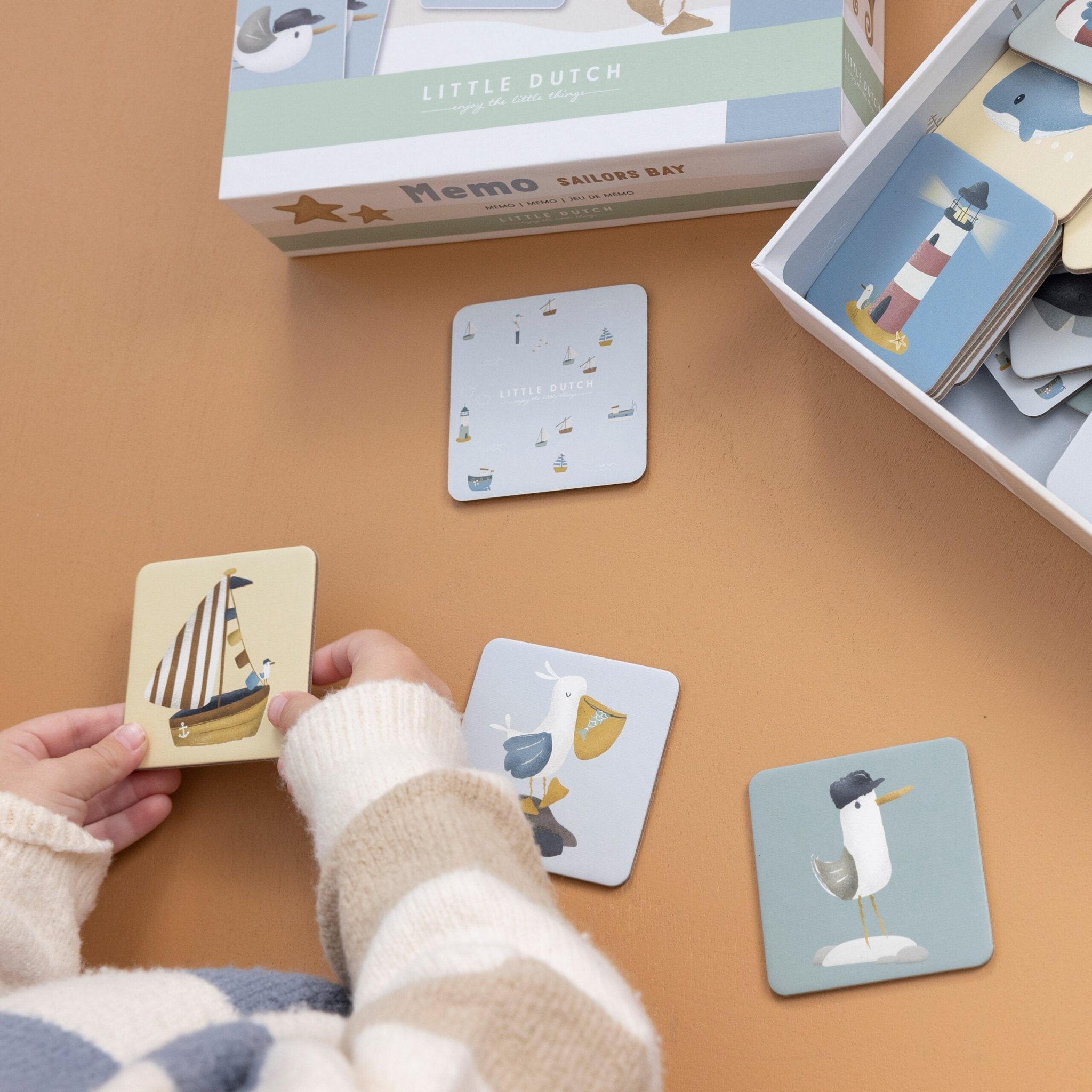 Little Dutch Atminties žaidimas "Jūreivio įlanka" - Uogų kopos