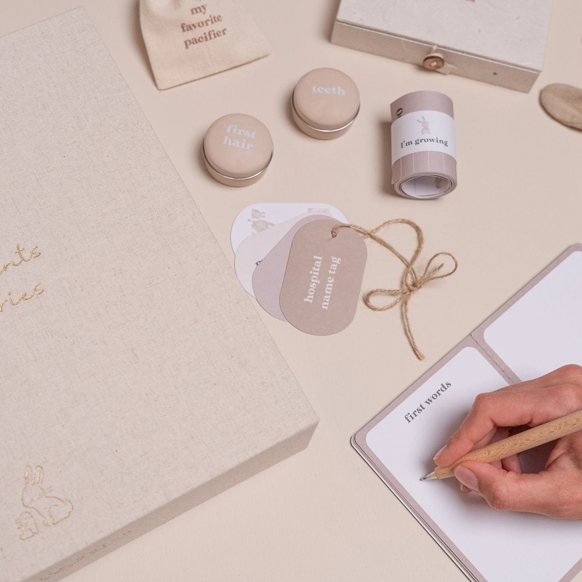 Little Dutch Atsiminimų dėžutė "Baby Bunny" - Uogų kopos