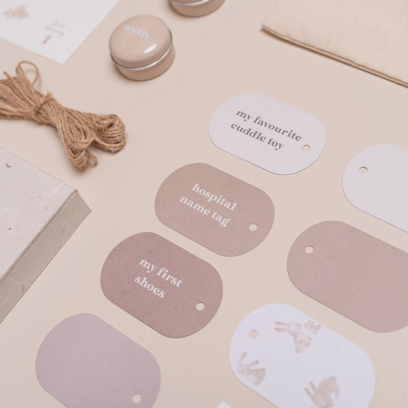 Little Dutch Atsiminimų dėžutė "Baby Bunny" - Uogų kopos