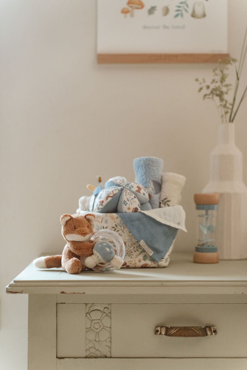 Little Dutch Barškutis lapiukas "Miško draugai" - Uogų kopos