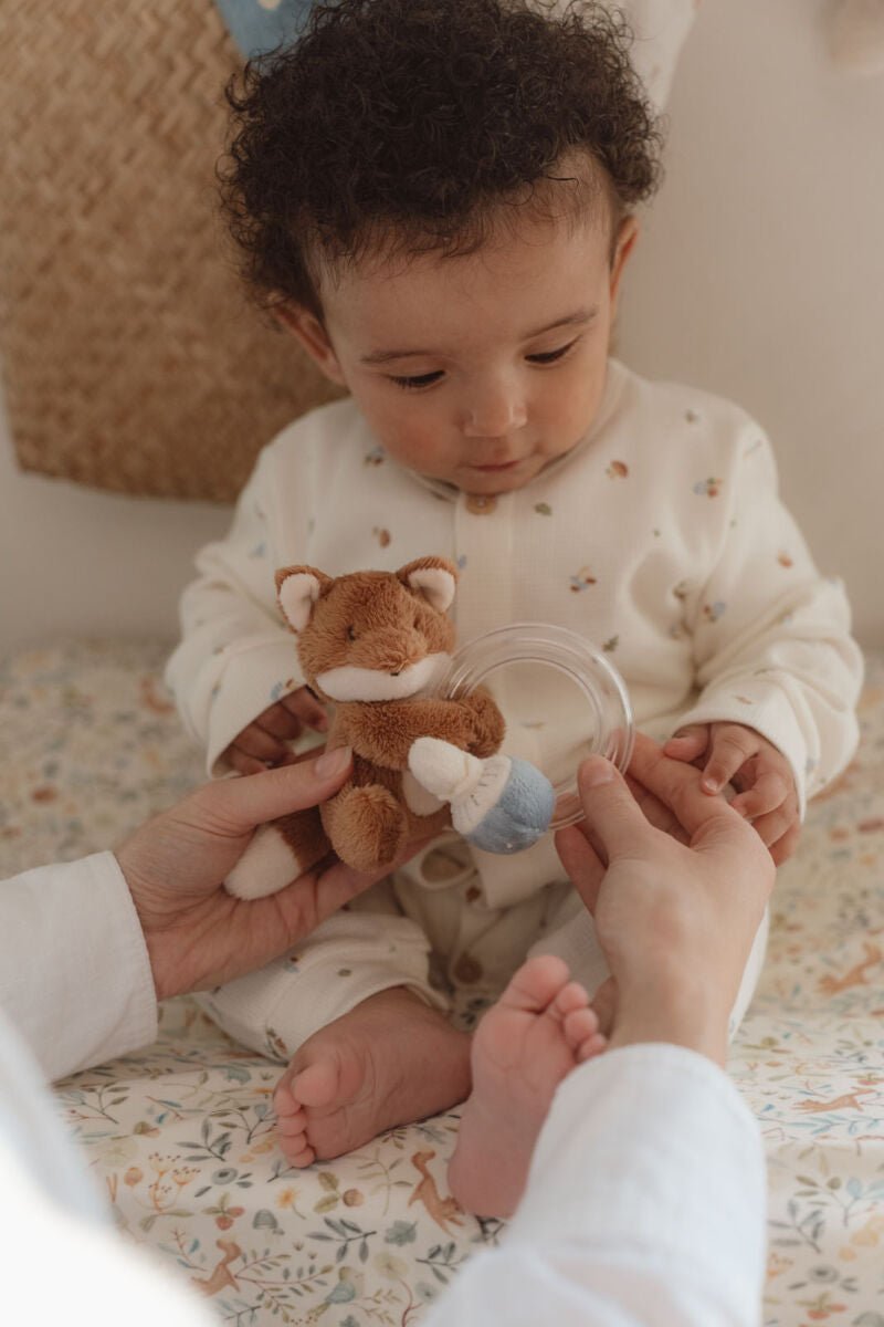 Little Dutch Barškutis lapiukas "Miško draugai" - Uogų kopos