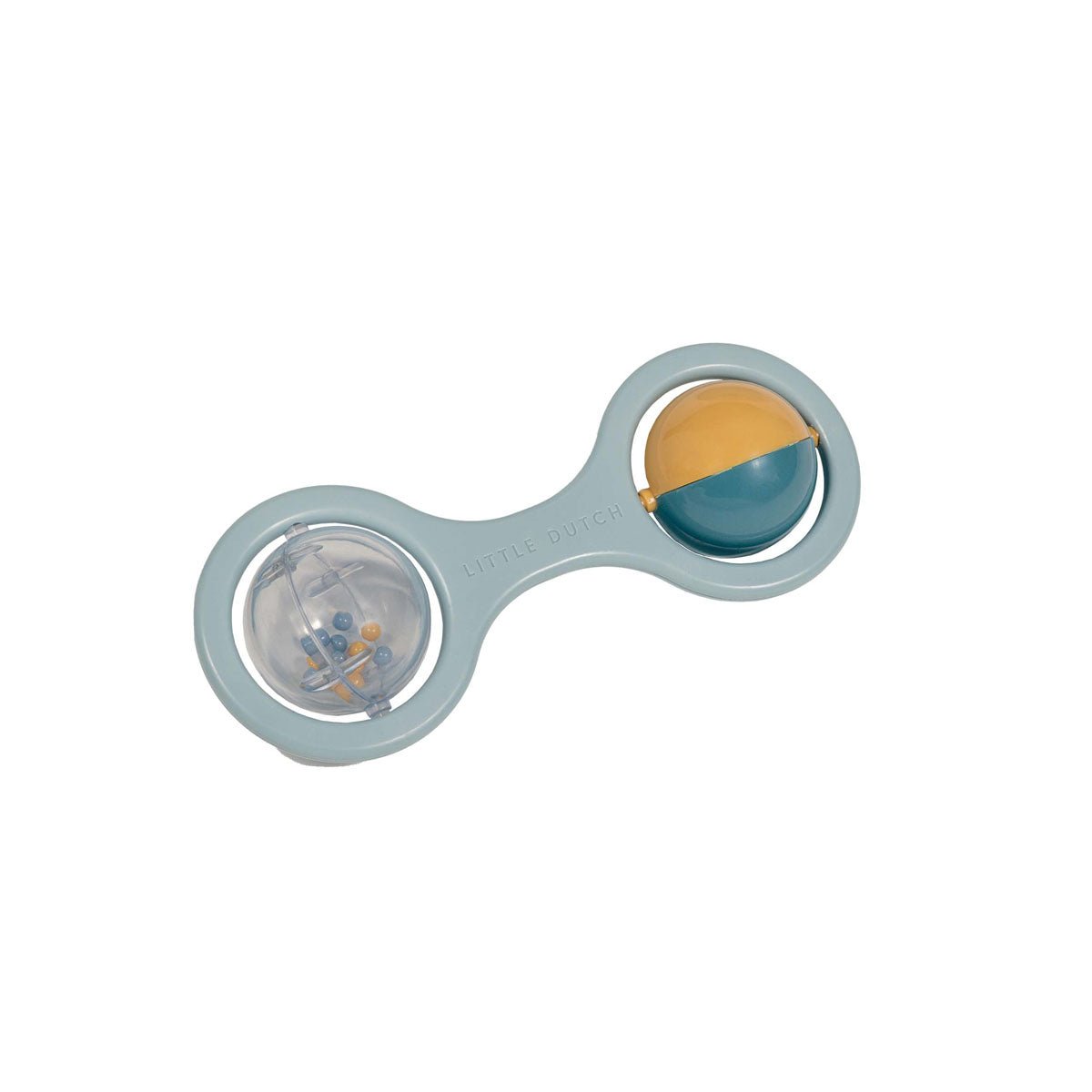 Little Dutch Barškutis su rutuliais - Mėlyna - Uogų kopos