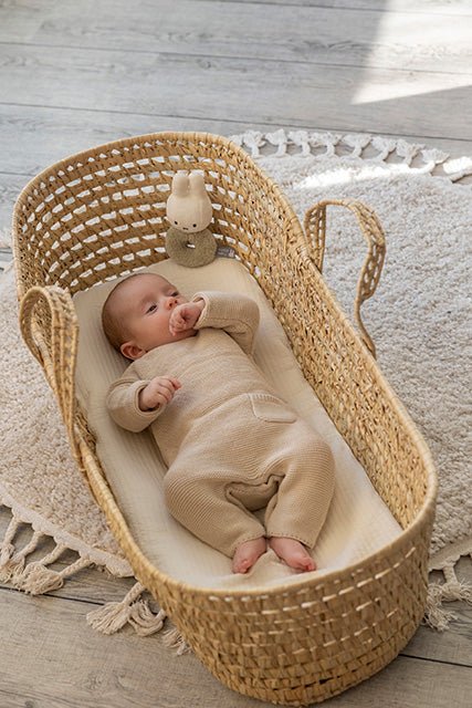 Little Dutch Barškutis triušis „Miffy Fluffy Green" - Uogų kopos