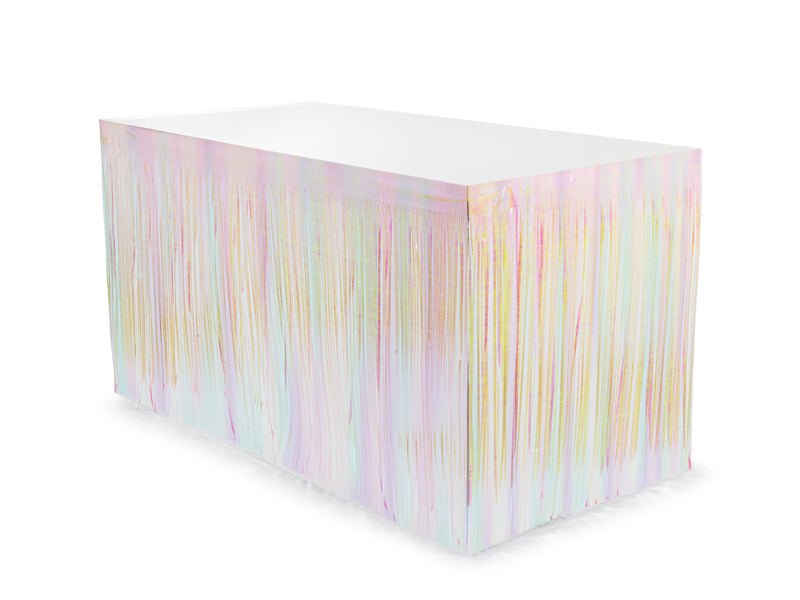 Uogų kopos Blizgi stalo sijonėlė dekoracija su kutais 300 x 80 cm - Uogų kopos