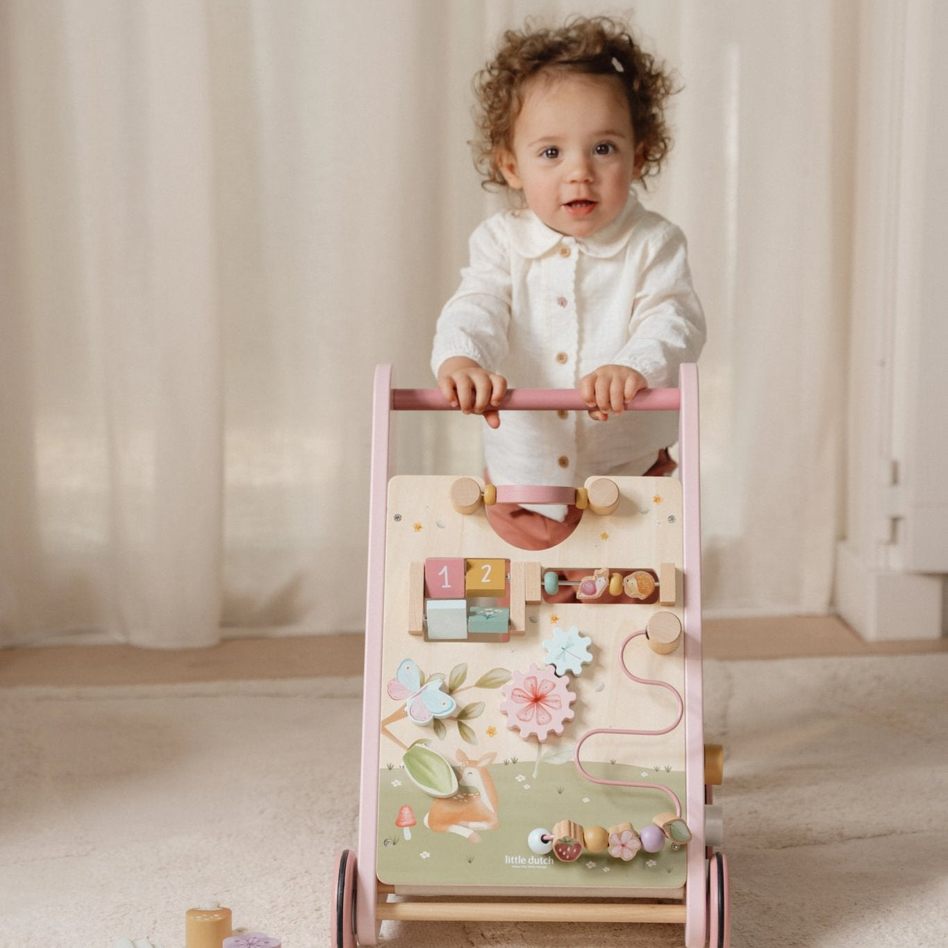 Little Dutch Daugiafunkcinė vaikštynė „Fairy Garden“ - Uogų kopos