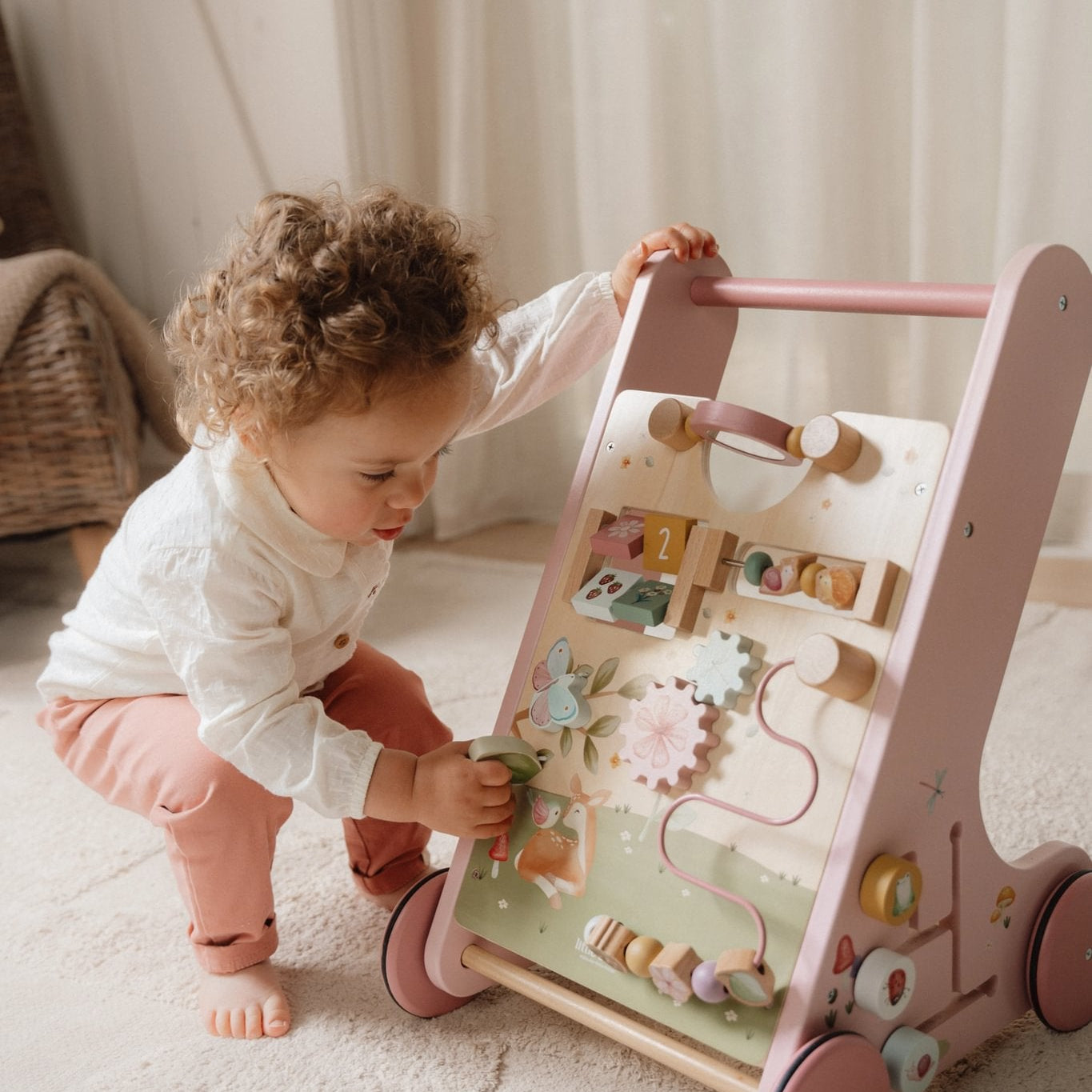 Little Dutch Daugiafunkcinė vaikštynė „Fairy Garden“ - Uogų kopos