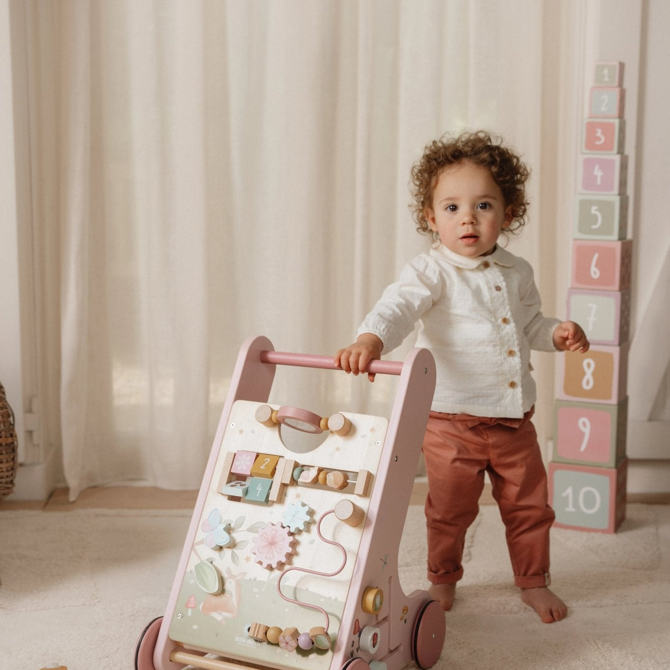 Little Dutch Daugiafunkcinė vaikštynė „Fairy Garden“ - Uogų kopos