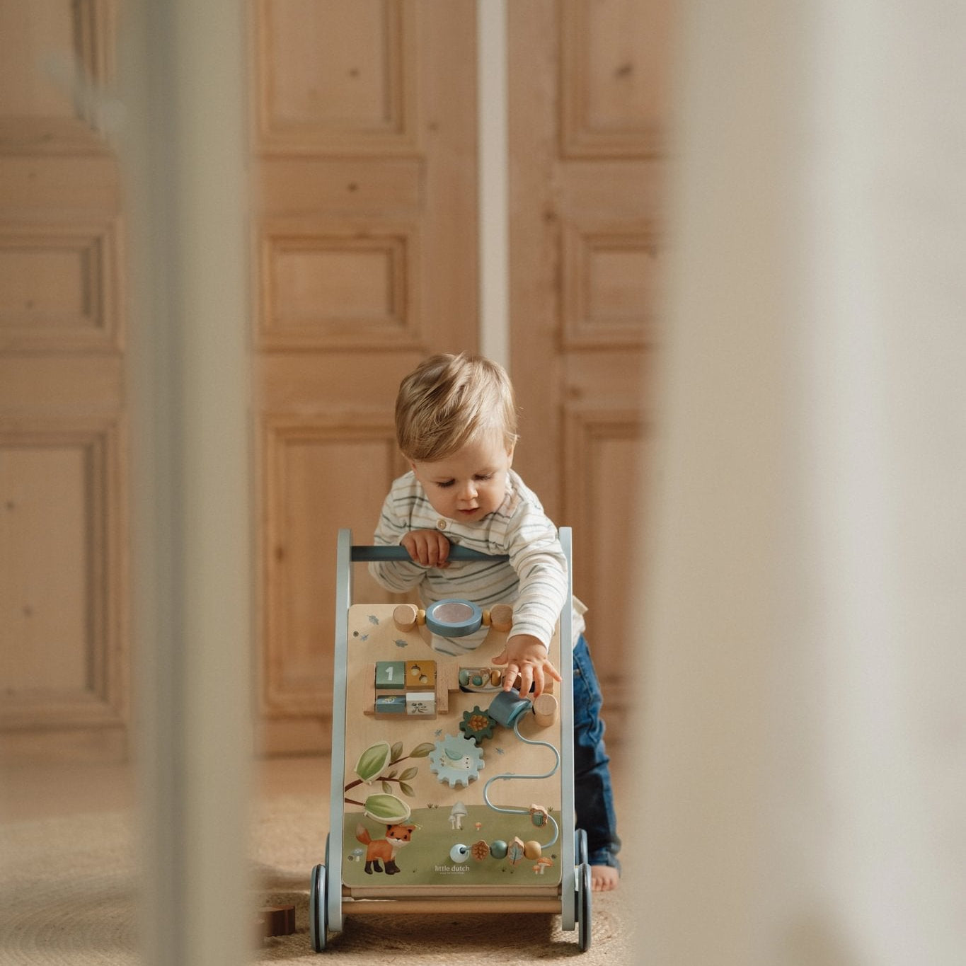 Little Dutch Daugiafunkcinė vaikštynė „Forest Friends" - Uogų kopos