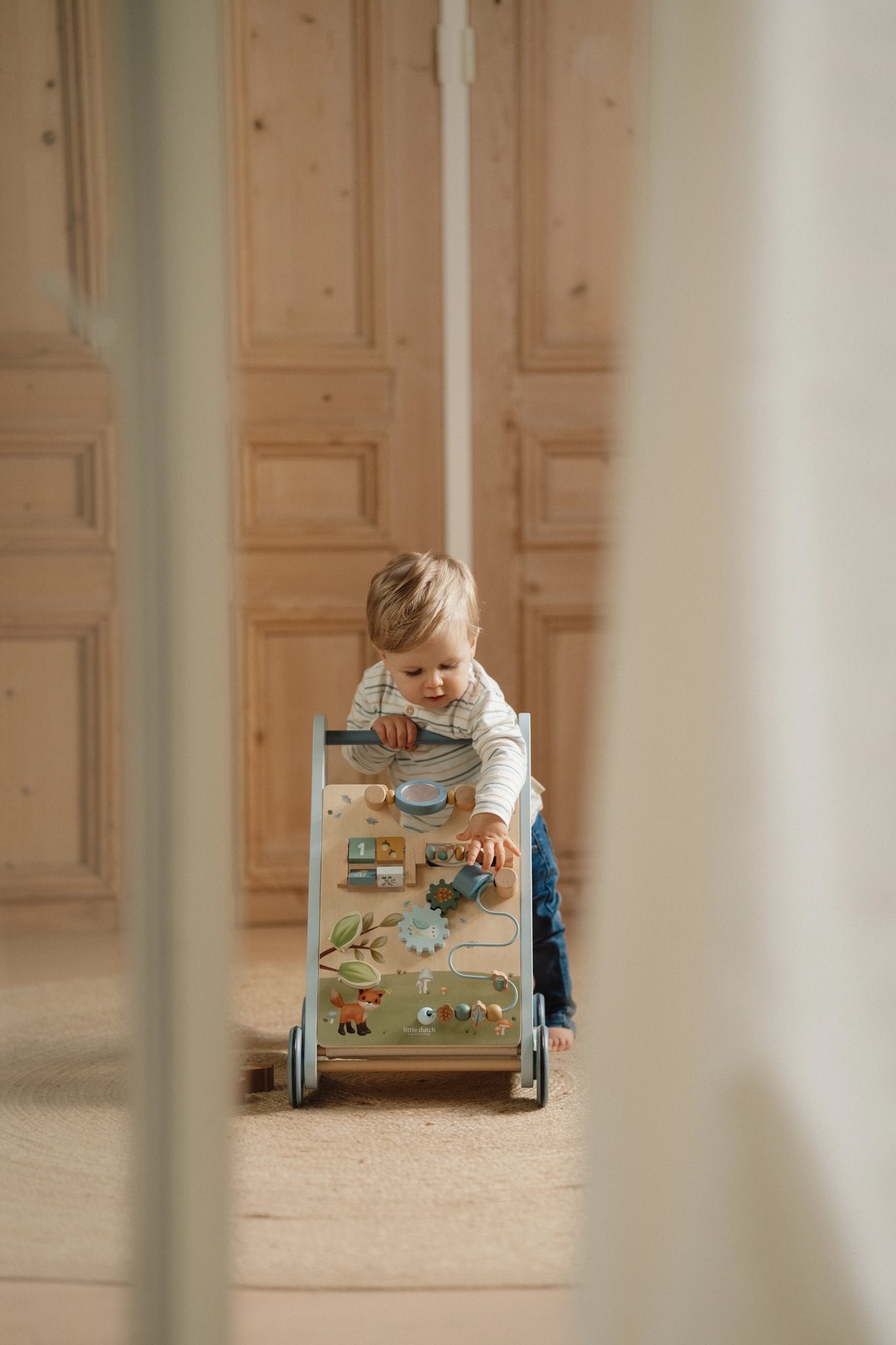 Little Dutch Daugiafunkcinė vaikštynė „Forest Friends" - Uogų kopos