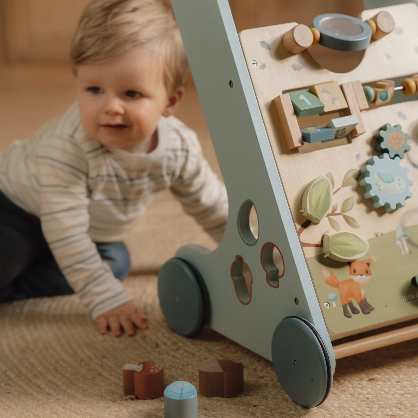 Little Dutch Daugiafunkcinė vaikštynė „Forest Friends" - Uogų kopos