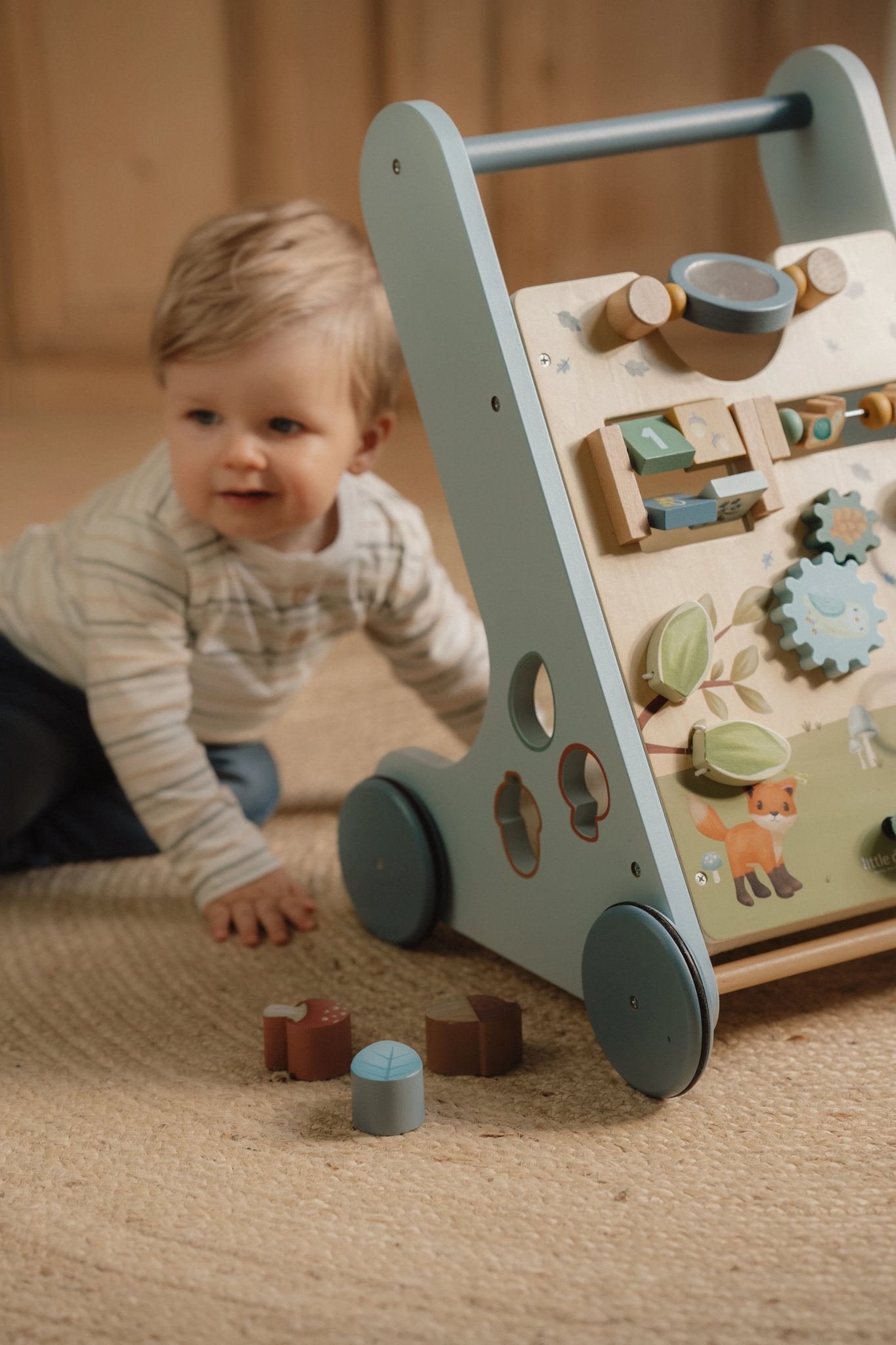 Little Dutch Daugiafunkcinė vaikštynė „Forest Friends" - Uogų kopos