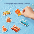 Mideer Daugkartiniai lipdukai - Gyvūnų miestas - Uogų kopos