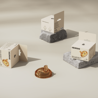 HEORSHE Dental Care 6+ mėn. gertuvės snapelis - Uogų kopos