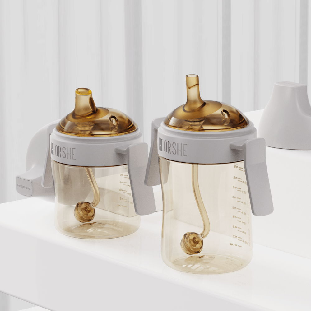 HEORSHE Dental Care Gertuvė 210ml., 6+ mėn. - Pilka - Uogų kopos