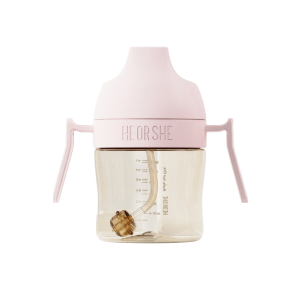 HEORSHE Dental Care Gertuvė 210ml., 6+ mėn. - Rožinė - Uogų kopos