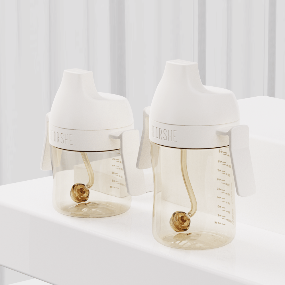 HEORSHE Dental Care Gertuvė 300ml., 9+ mėn. - Balta - Uogų kopos