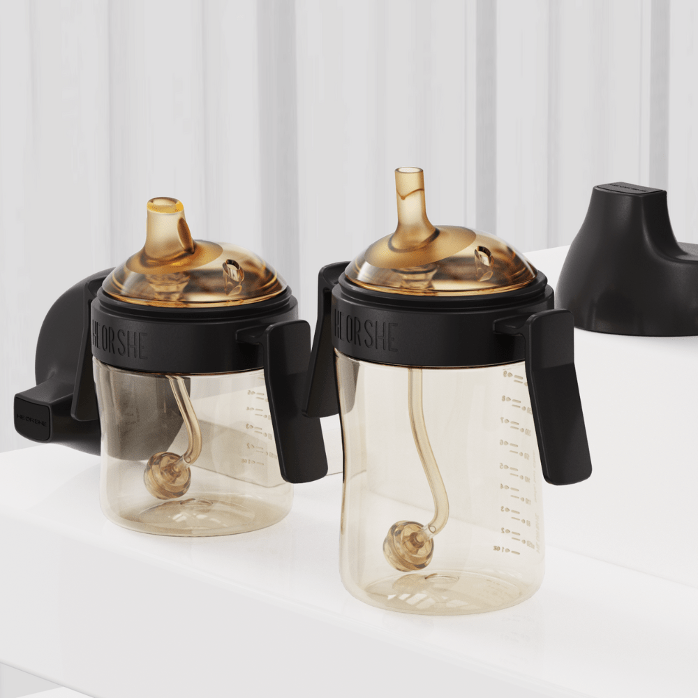 HEORSHE Dental Care Gertuvė 300ml., 9+ mėn. - Juoda - Uogų kopos