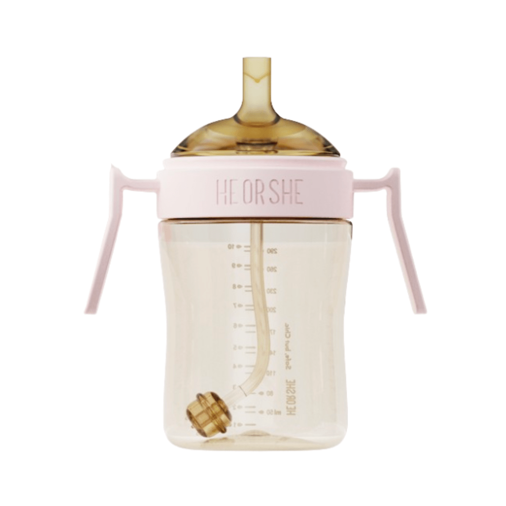 HEORSHE Dental Care Gertuvė 300ml., 9+ mėn. - Rožinė - Uogų kopos