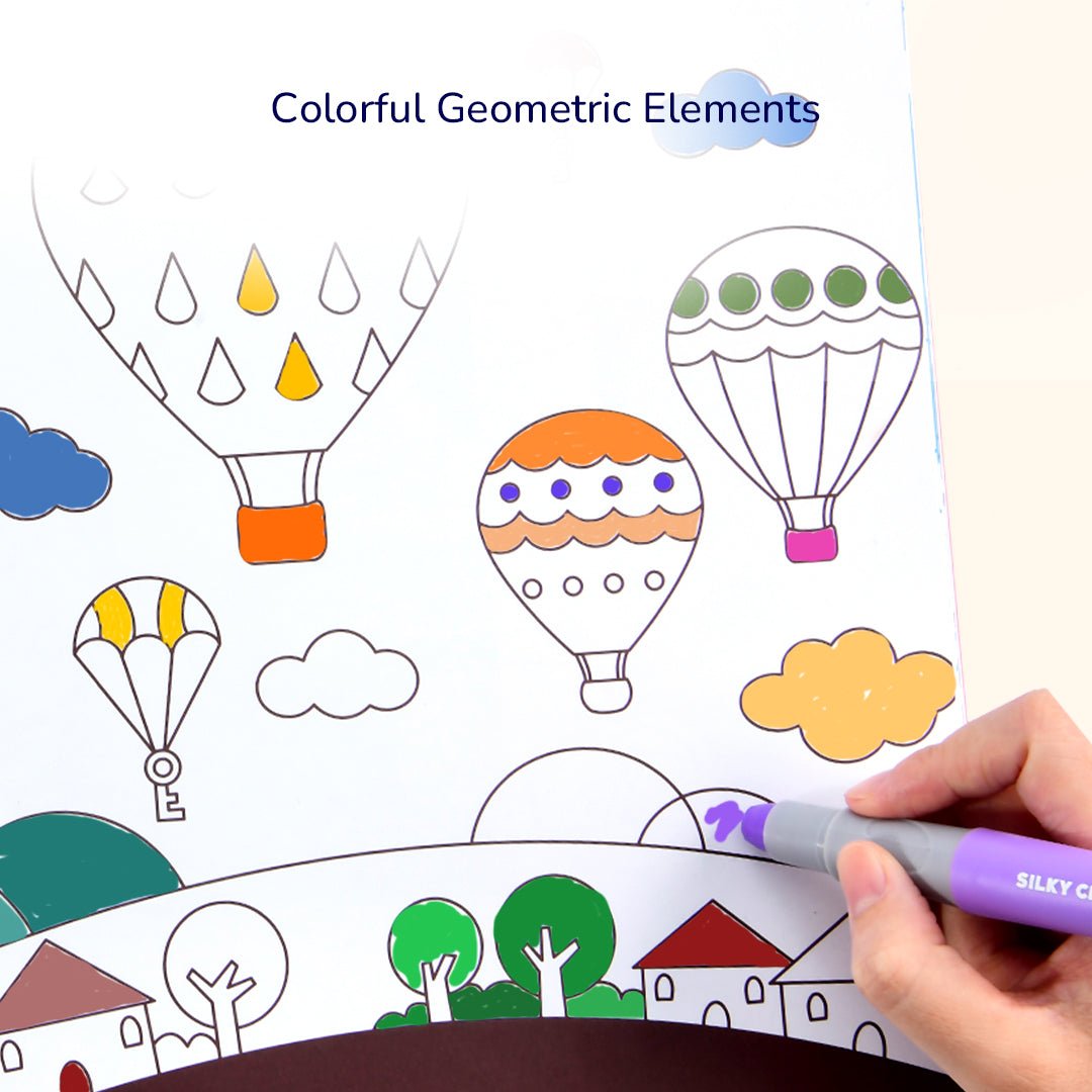 Mideer Didelė piešimo knyga - Rožinė - Uogų kopos