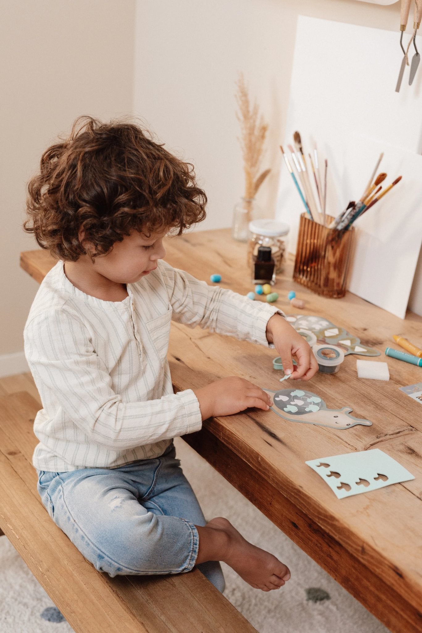 Little Dutch Didelis kūrybinis rinkinys XL „Forest Friends" - Uogų kopos