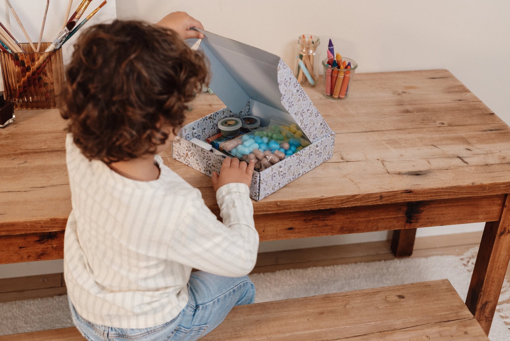 Little Dutch Didelis kūrybinis rinkinys XL „Forest Friends" - Uogų kopos