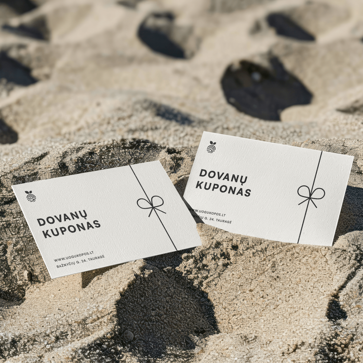 Uogų kopos Dovanų kuponas - Uogų kopos