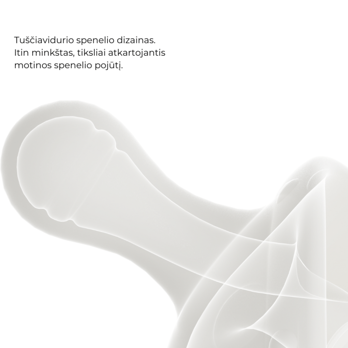 HEORSHE Explorer silikoninis kramtukas - Balta - Uogų kopos