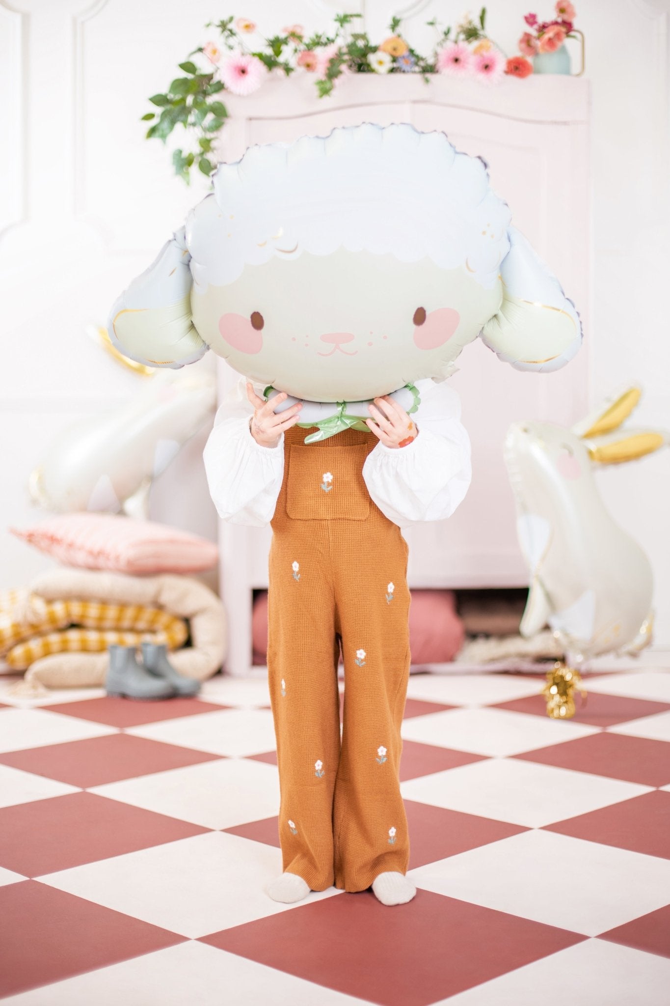 PartyDeco Folinis balionas „Avytė“, 87 x 57 cm - Uogų kopos