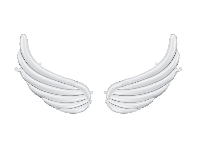 PartyDeco Folinių balionų rinkinys girliandai „Sparnai“ - Balta - Uogų kopos