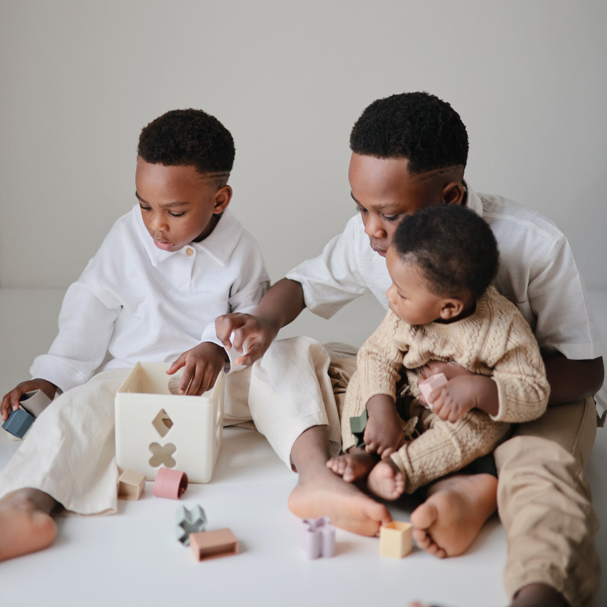 Mushie Formų rūšiavimo dėžutė - Uogų kopos