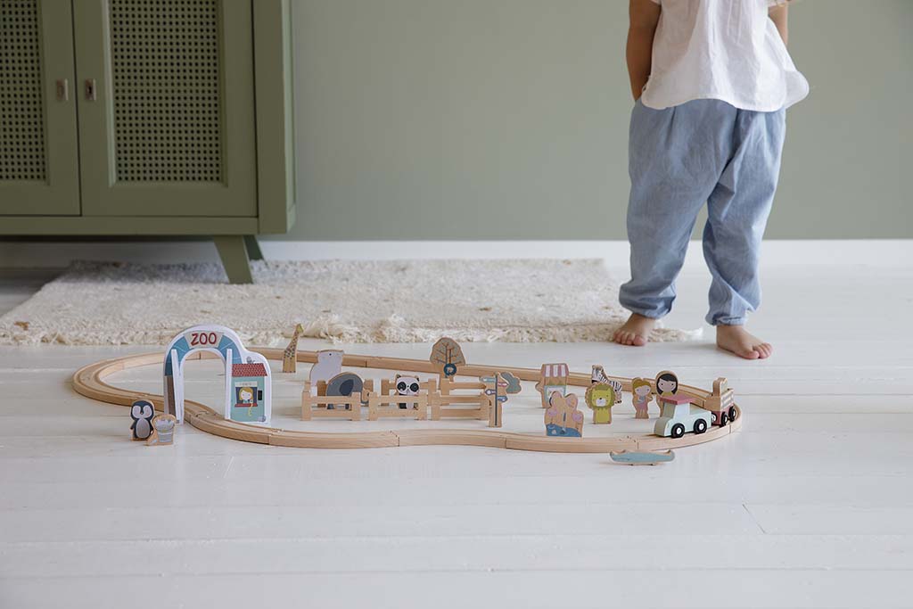 Little Dutch Geležinkelio pratęsimas „Zoo“ - Uogų kopos