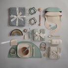 Mushie Gėlytės formos mokomasis dantų šepetėlis - Žalia - Uogų kopos