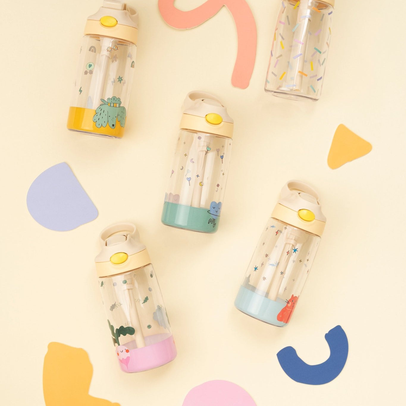 The Cotton Cloud Gertuvė vaikams 480ml - Funky Dogs - Uogų kopos